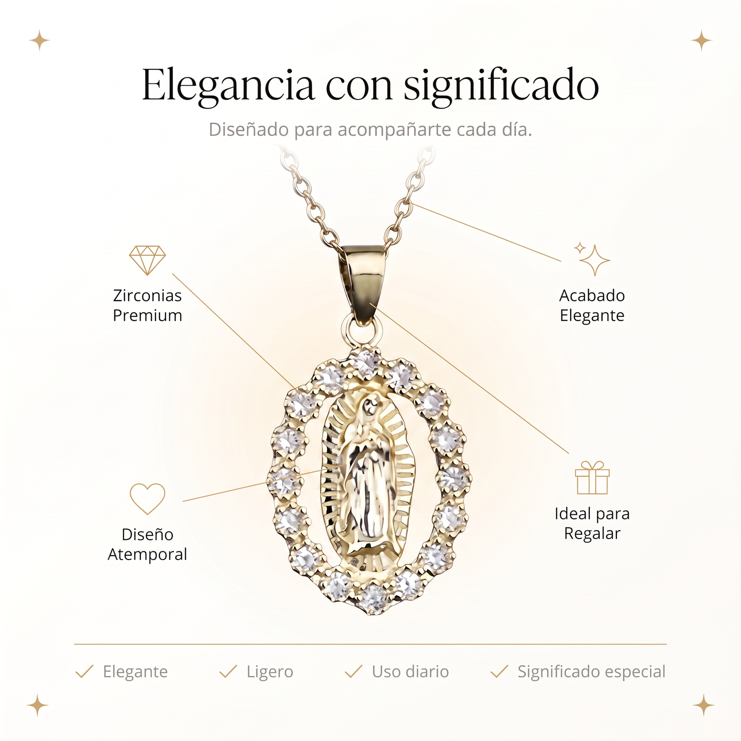 Collar de la Virgen María